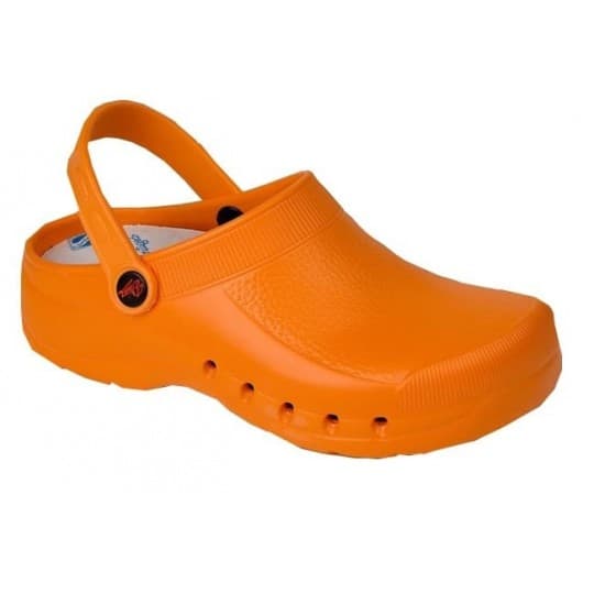chaussures hopital eva orange