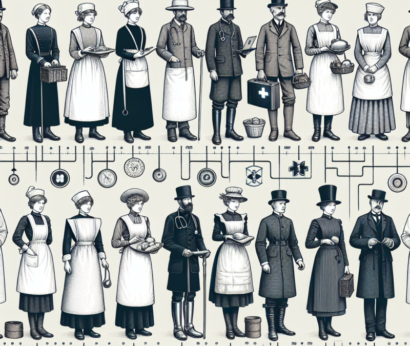 Histoire de la mode médicale : L’évolution des uniformes au fil des siècles