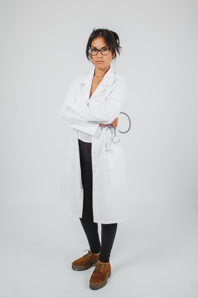 Blouse blanche médicale