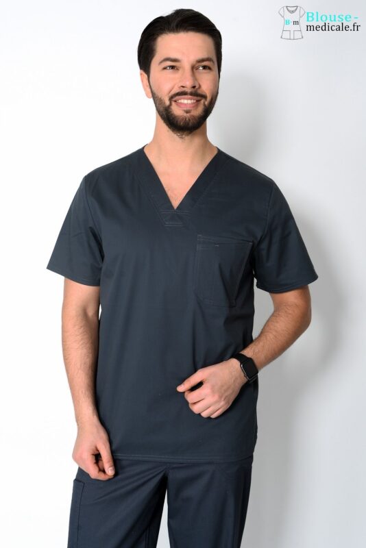 Découverte de la Blouse Médicale Homme Cherokee 4743 6 blouse medicale homme couleur cherokee gris foncé