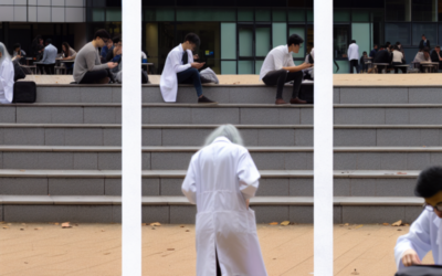 accueil 1 De lâamphi au bloc : lâĂ©volution des tenues mĂ©dicales au fil des Ă©tudes de mĂ©decine