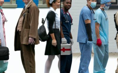 accueil 1 LâĂ©volution des vĂȘtements professionnels dans les mĂ©tiers de la santĂ©